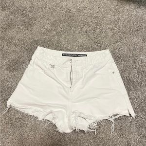 Alexander Wang Bite Shorts High rise White